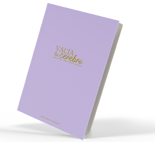 Cuaderno Vacía tu Cerebro, edición de 90 días.